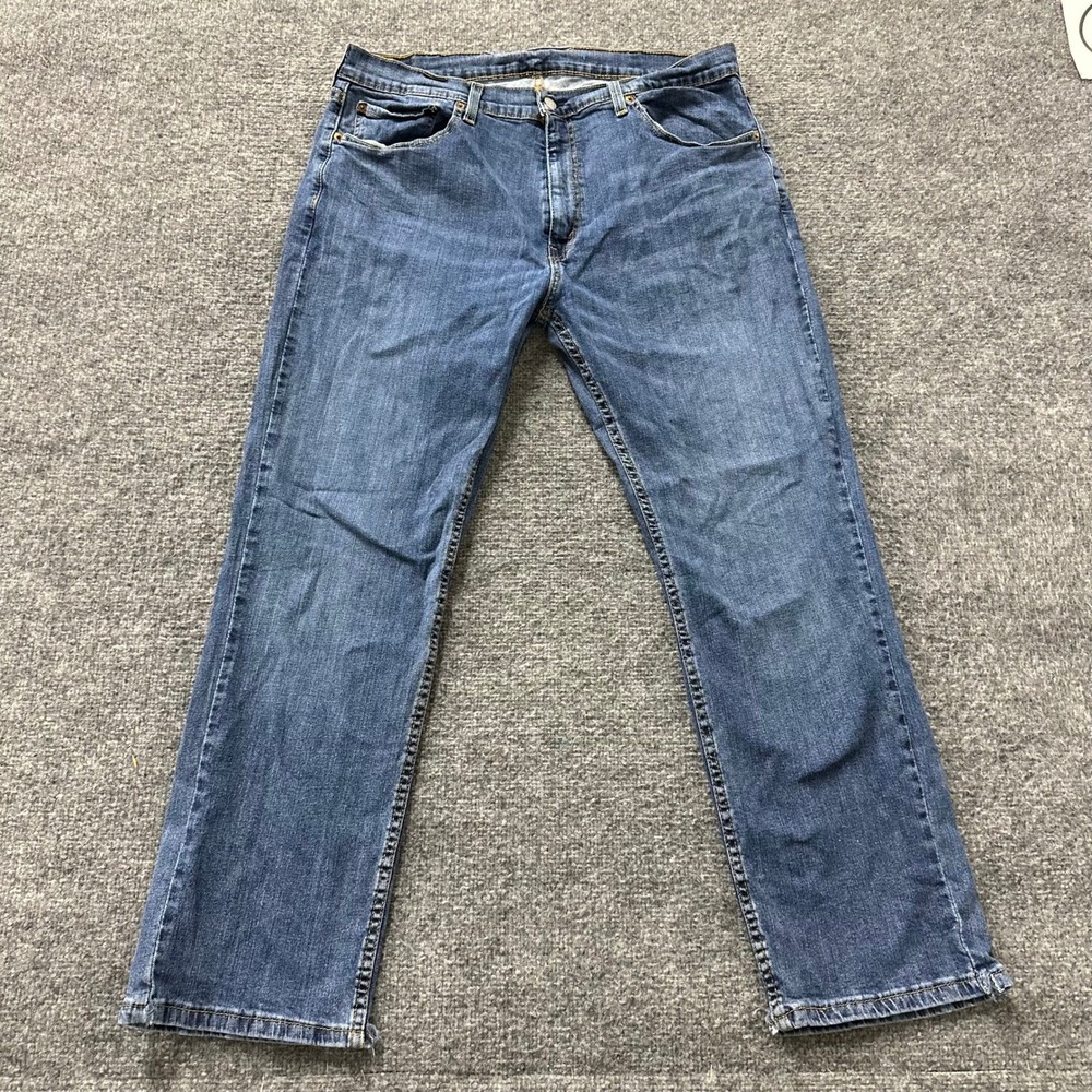 Levi's Jeans Mens Size 38x30 Blue 559 Relaxed Straight Stretch Denim Casual Pant